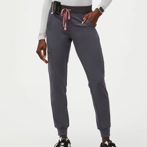 FIGS Zamora jogger scrub in charcoal, PRIDE EDITION